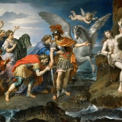 Jigsaw puzzle: Perseus and Andromeda