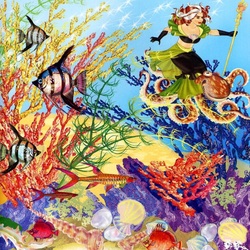 Jigsaw puzzle: Sea witch
