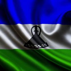 Jigsaw puzzle: Lesotho flag