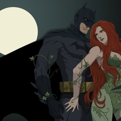 Jigsaw puzzle: Batman and poison ivy