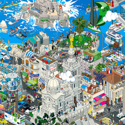 Jigsaw puzzle: Marseilles
