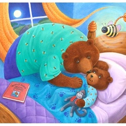 Jigsaw puzzle: Bedtime story