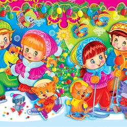 Jigsaw puzzle: Merry winter