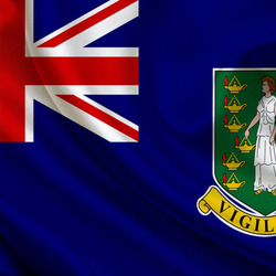 Jigsaw puzzle: British Virgin Islands flag