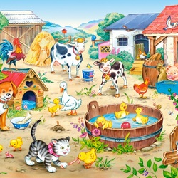 Jigsaw puzzle: Farm Frenzy