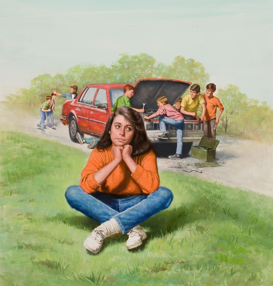 Jigsaw puzzle «Breakdown on the road» solve jigsaw puzzles online