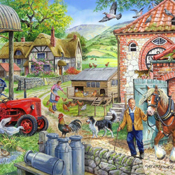 Jigsaw puzzle: Farm
