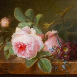 Jigsaw puzzle: Still life with a rose