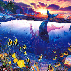Jigsaw puzzle: Under the waves