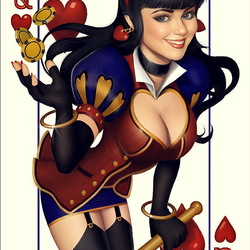 Jigsaw puzzle: Lady of hearts