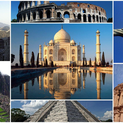 Jigsaw puzzle: Seven wonders of the world
