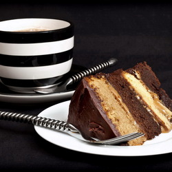 Jigsaw puzzle: Coffee with cake
