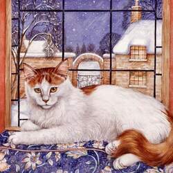 Jigsaw puzzle: By the winter window