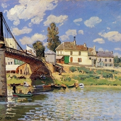 Jigsaw puzzles on topic «Alfred Sisley»