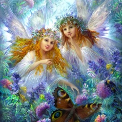 Jigsaw puzzle: Fairy sisters