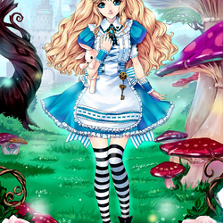 Jigsaw puzzle: Alice in Wonderland