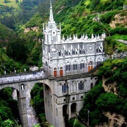 Jigsaw puzzle: Las Lajas Cathedral in Colombia
