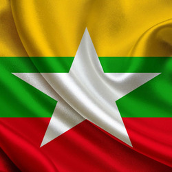 Jigsaw puzzle: Myanmar flag