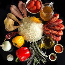 Jigsaw puzzle: Everything for paella
