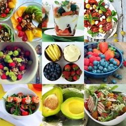Jigsaw puzzle: Collage of dishes