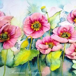 Jigsaw puzzle: Pink poppies