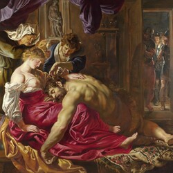 Jigsaw puzzle: Samson and Delilah