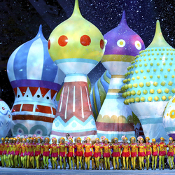 Jigsaw puzzle: Sochi opening ceremony 2014