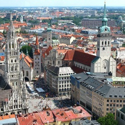 Jigsaw puzzle: Munich, view of Marienplatz