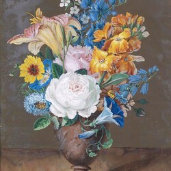 Jigsaw puzzle: Flower still life