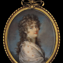 Jigsaw puzzle: Portrait miniature of the 18th century
