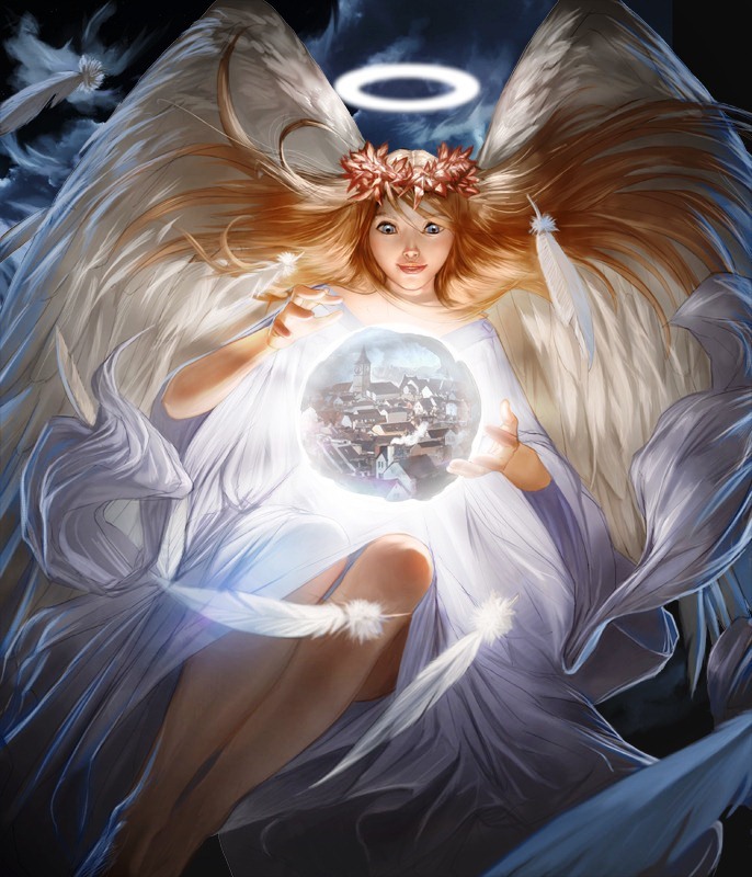 Jigsaw puzzle «Little angel» solve jigsaw puzzles online PuzzleIt