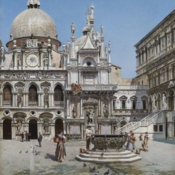 Jigsaw puzzle: Doge's Palace in Venice