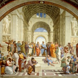 Jigsaw puzzle: School of Athens
