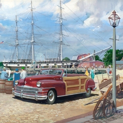 Jigsaw puzzle: At the pier