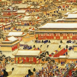 Jigsaw puzzle: Celebrating New Year in the Forbidden City
