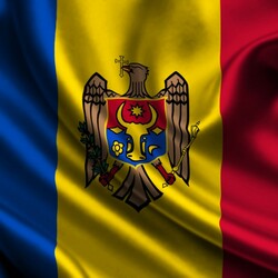 Jigsaw puzzle: Flag of moldavia