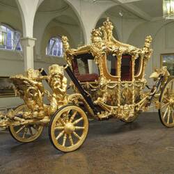 Jigsaw puzzle: King George III's golden carriage