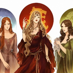 Jigsaw puzzle: Sansa, Cersei and Margaery