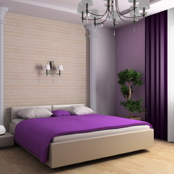 Jigsaw puzzle: Purple bedroom
