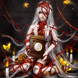 Jigsaw puzzle: Scarlet ribbons of fate