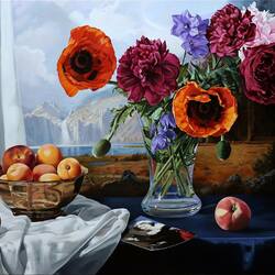 Jigsaw puzzle: Painting in still lifes