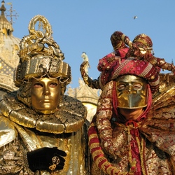 Jigsaw puzzle: Venetian masks