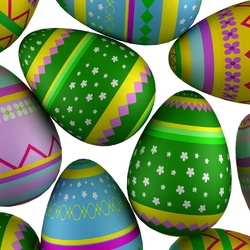 Jigsaw puzzle: Easter eggs