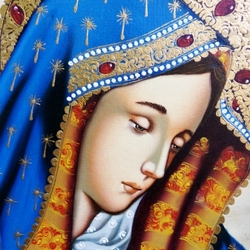 Jigsaw puzzle: the Virgin Mary