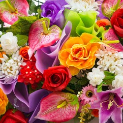 Jigsaw puzzle: Bouquet