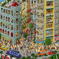 Jigsaw puzzle: Downtown