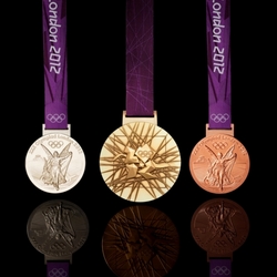 Jigsaw puzzle: London Olympic medals