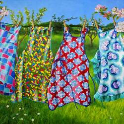 Jigsaw puzzle: Aprons