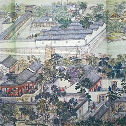 Jigsaw puzzle: The picture is a scroll. Prosperous Suzhou (9)