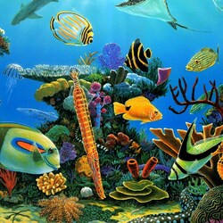 Jigsaw puzzle: Aquarium